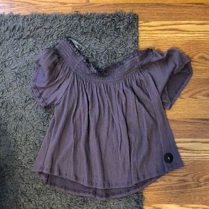 Off the shoulder top